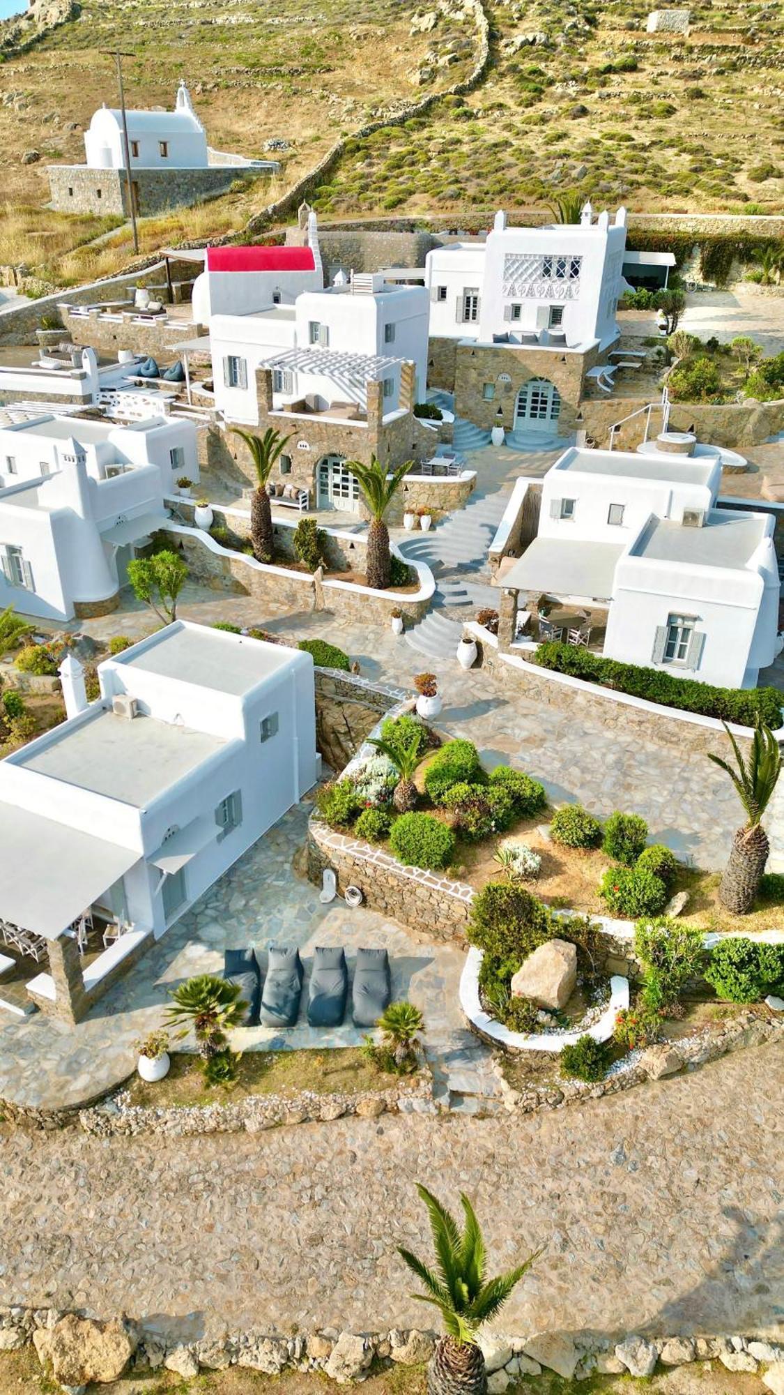 Kallos Of Mykonos - Previous Leonis Summer Houses Ornos  Esterno foto